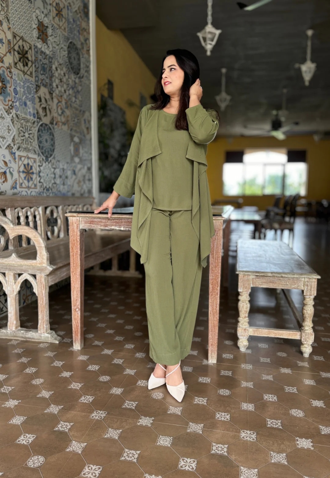 TRISHANA Cord Set Fashion